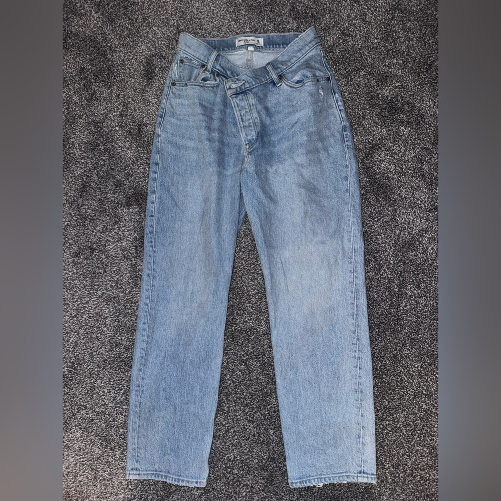 Abercrombie & Fitch Light Blue Woman’s Straight Jeans